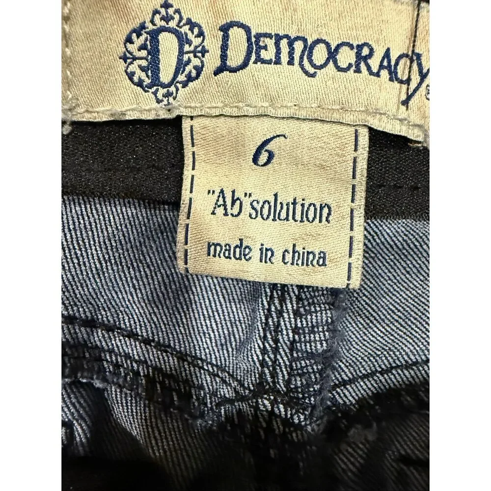 Democracy “Absolution” Skinny Jeans | Women’s Size 6 | Dark Wash | Stretch Denim - Picture 2 of 9
